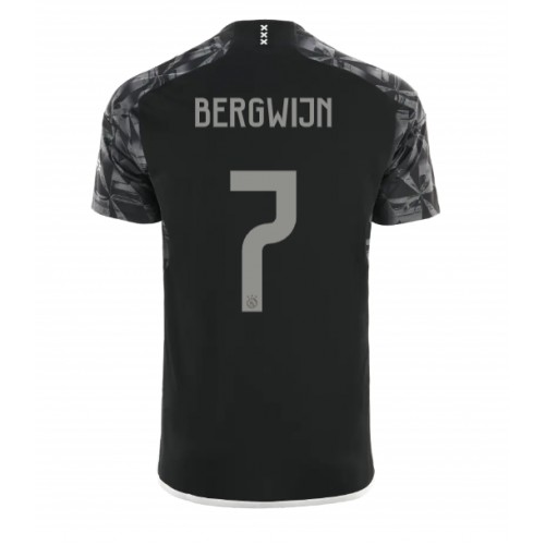 Moški Nogometni dresi Ajax Steven Bergwijn #7 Tretji 2023-24 Kratek Rokav